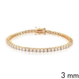 Pulseira Ban. a Ouro Rivieira