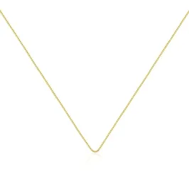 CORRENTE VENEZIANA  BAN. DOURADO LISO 2.2G 45+5CM
