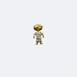 PINGENTE BAN. DOURADO MENINO