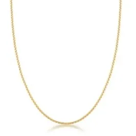 CORRENTE BAN. DOURADO LISO ELO CARTIER 5.1G 50CM