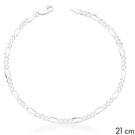 PULSEIRA MALHA 3 EM 1 21CM PRATEADO 080 6L