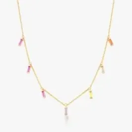Choker de Pedrinhas coloridas 