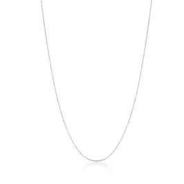 CORRENTE PRATA FEMININA 45 CM