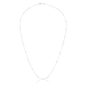 CORRENTE VENEZIANA BOLINHA PRATEADO 012 2.40G 60CM