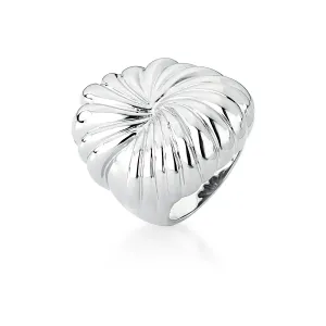 ANEL BAN. A RODIO LISO TRABALHADO CURVO