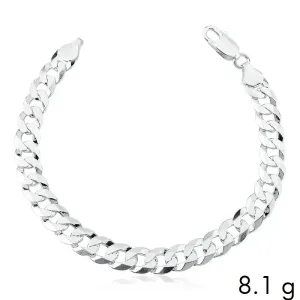 PULSEIRA MALHA GRUMET PRATEADO 160 6L