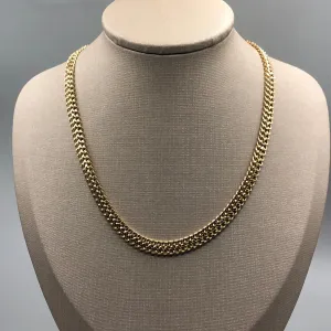 CHOKER  LISO ELO GRUMET DUPLO 