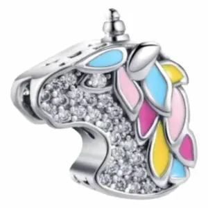 BERLOQUE UNICORNIO ZIRC E RESINA