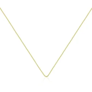 CORRENTE VENEZIANA BAN. DOURADO LISO 60CM