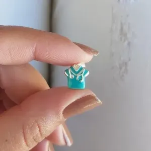 Berloque jaleco medicina 