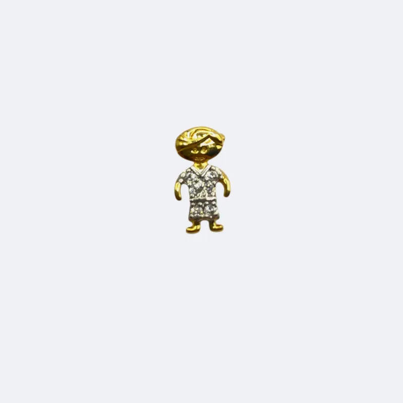 PINGENTE BAN. DOURADO MENINO