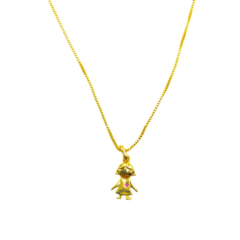 Corrente Ban. Dourado Menina