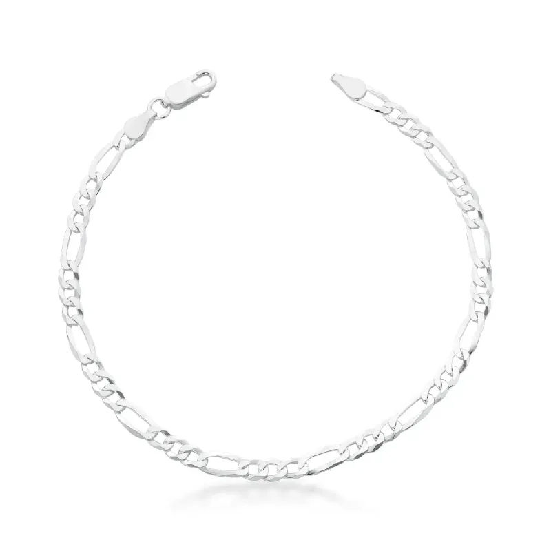 PULSEIRA MALHA GRUMET PRATEADO 120 6L 6.0G