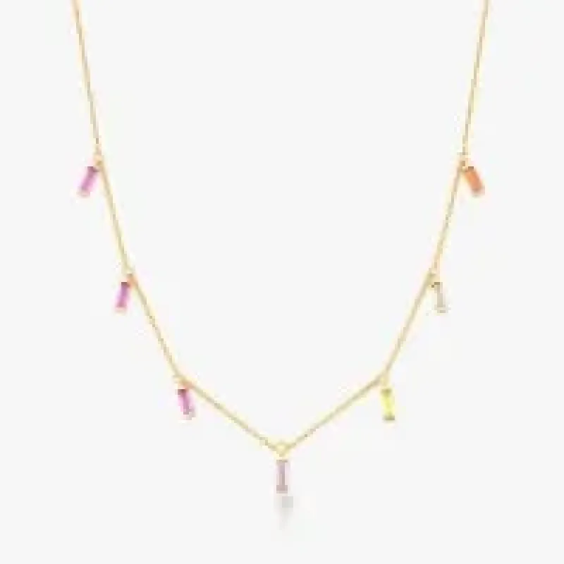 Choker de Pedrinhas coloridas 