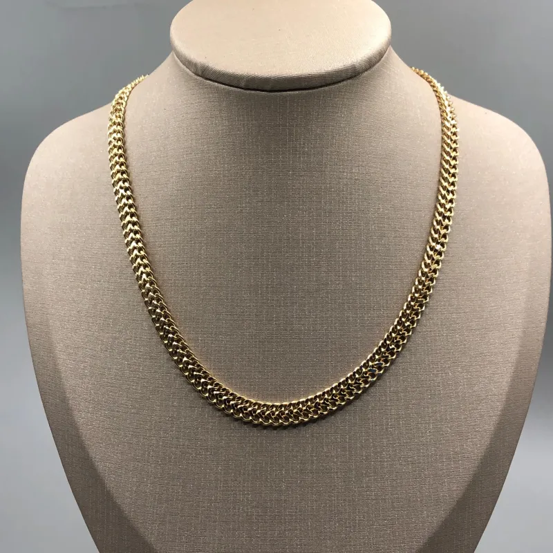 CHOKER  LISO ELO GRUMET DUPLO 