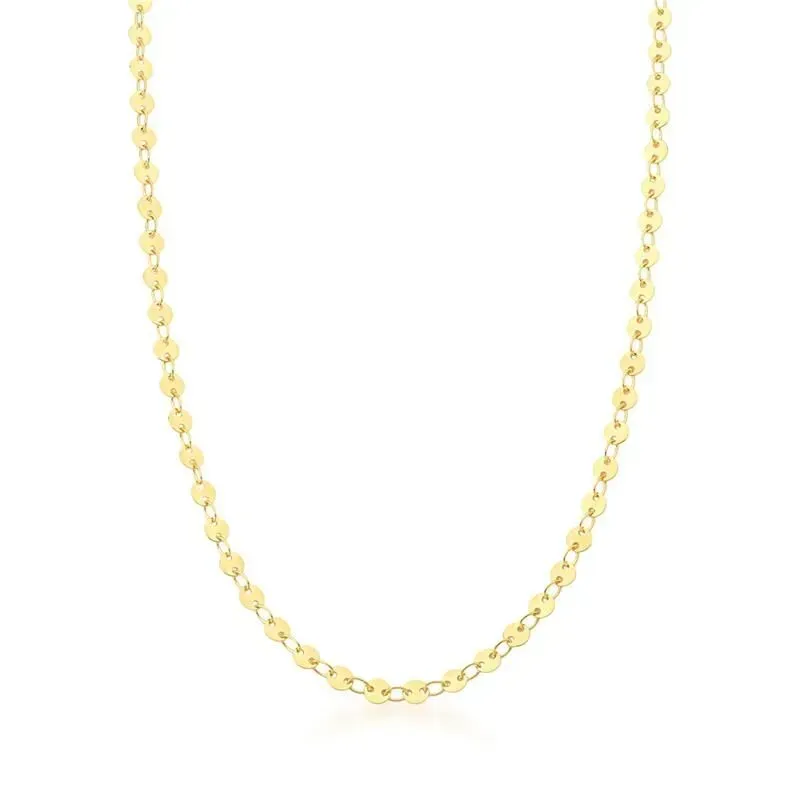 COLAR LISO MEDALHA REDONDO 
