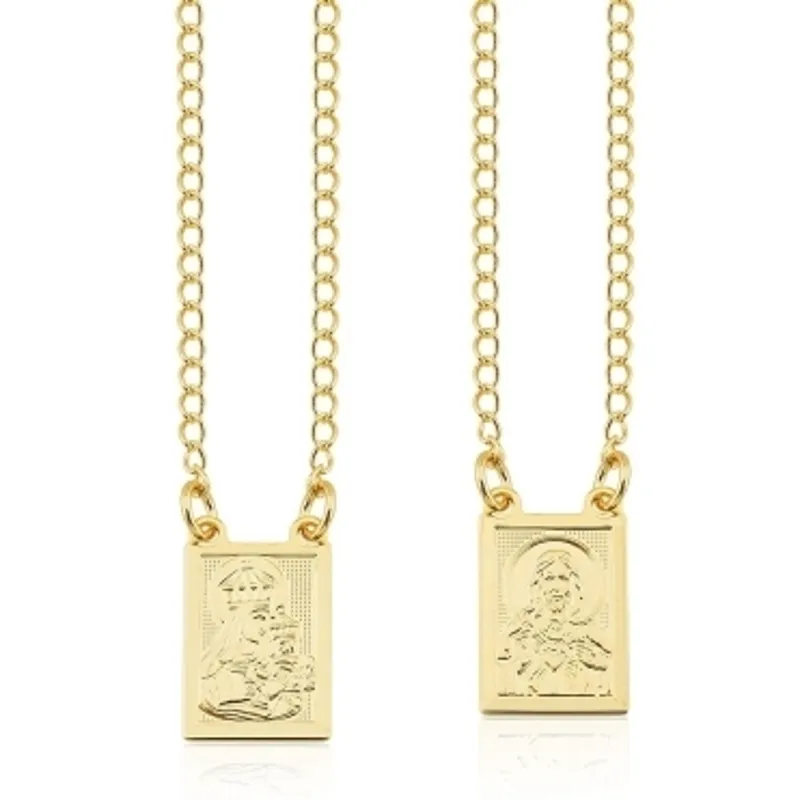 ESCAPULÁRIO BAN. DOURADO
