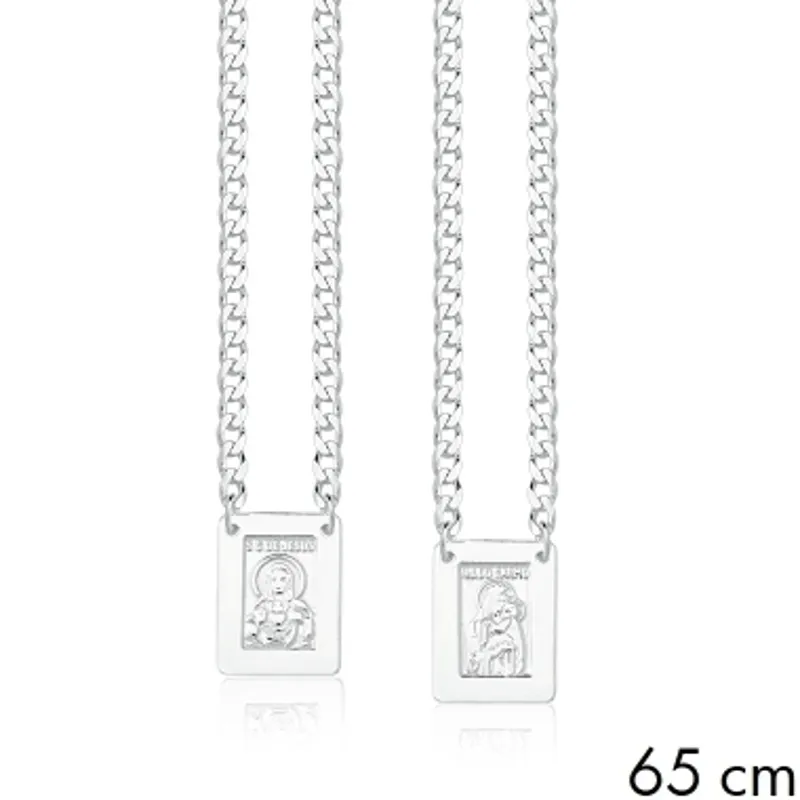 ESCAPULARIO IMAGEM ELO GRUMET N SRA CARMO/ S C JESUS 10.0GR