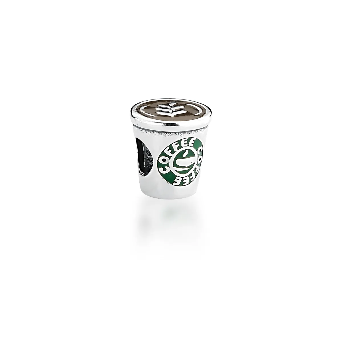Berloque Prata Coffe