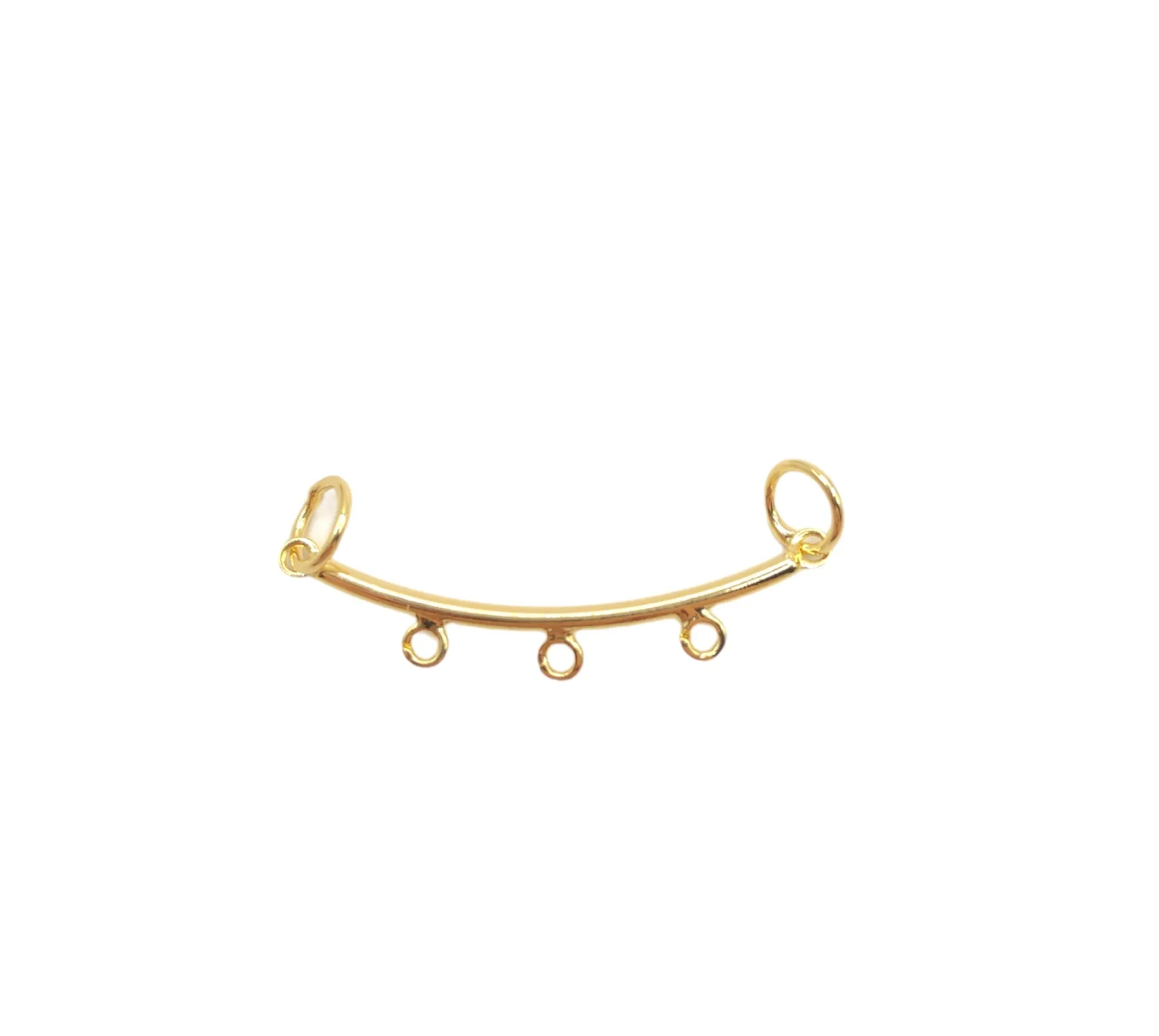Pingente Ban. Dourado Canga de três