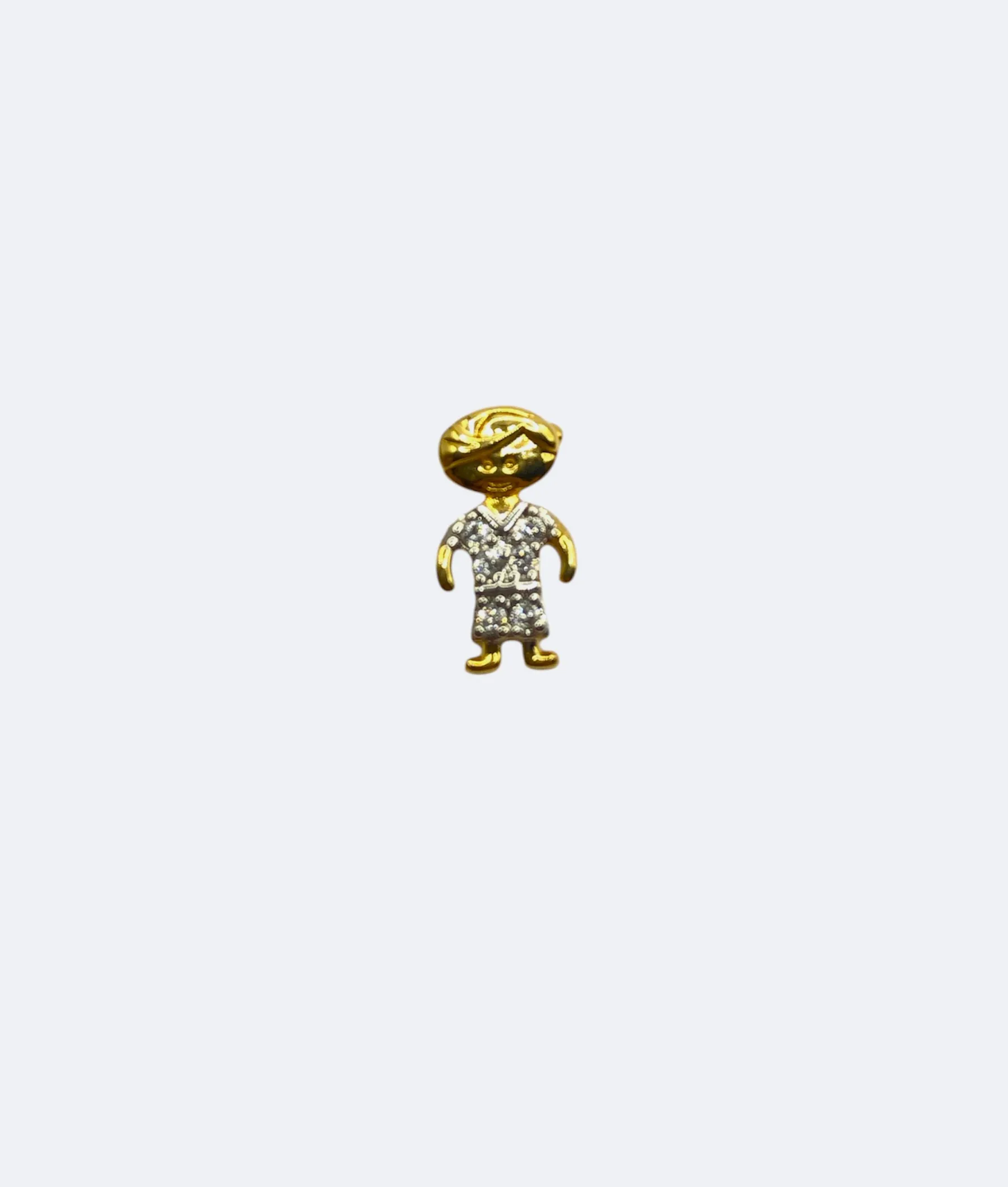 PINGENTE BAN. DOURADO MENINO