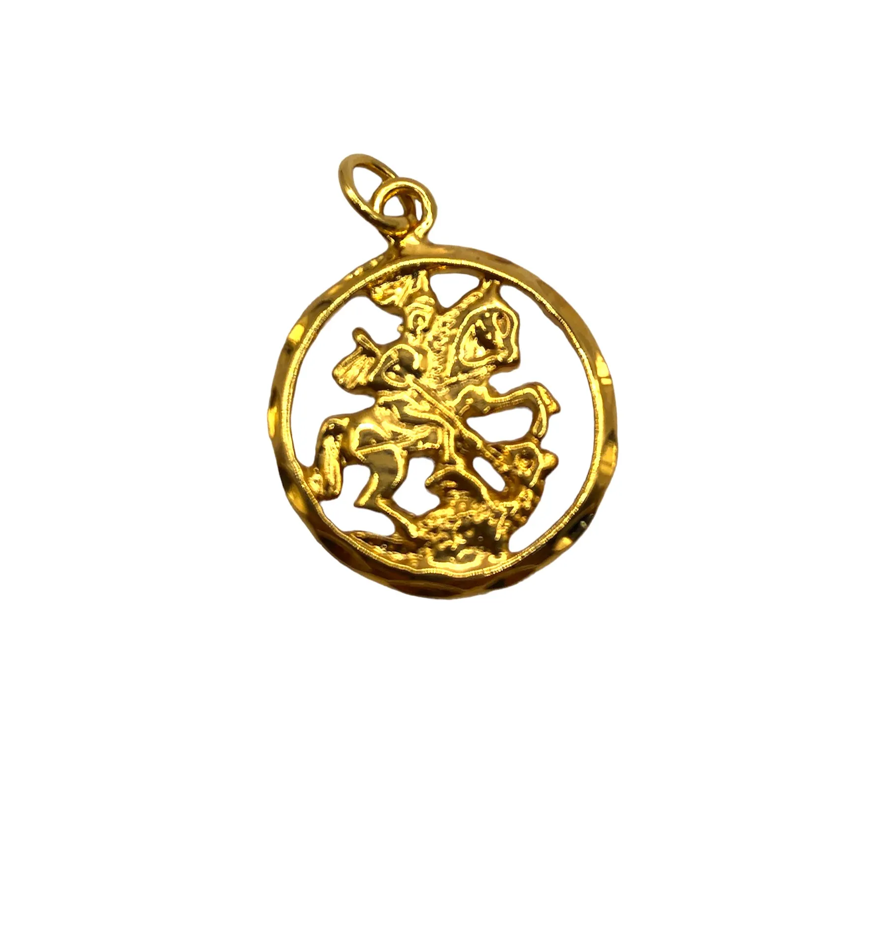 PINGENTE BAN. DOURADO C/ SIMBOLO DE SÃO JOSÉ
