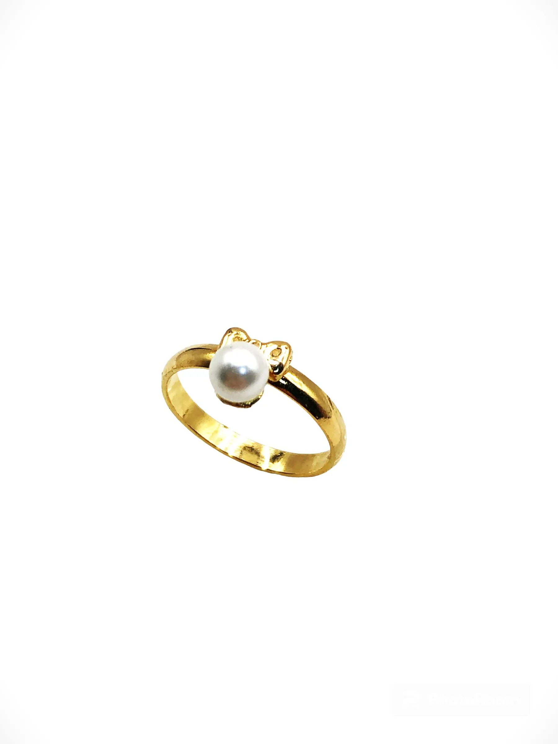 ANEL KIDS BAN. DOURADO LISO LACO PEROLA 4MM
