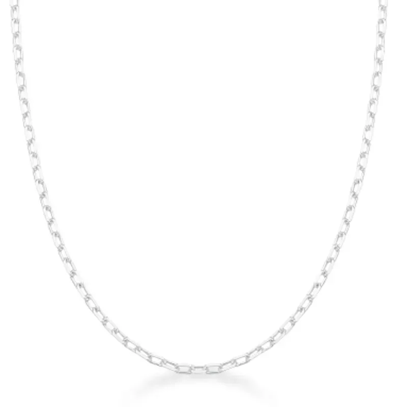 CORRENTE MALHA CARTIER 60CM PRATEADO 060