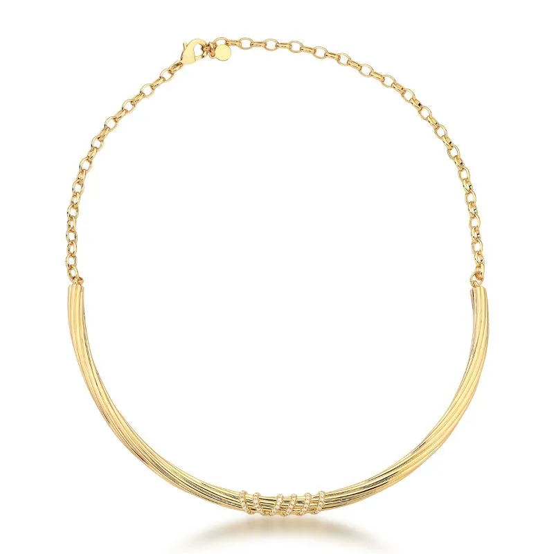 CHOKER CRUVO TRANCADO 