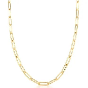 CORRENTE BAN. DOURADO LISO MALHA CATIER 12X4MM 70CM