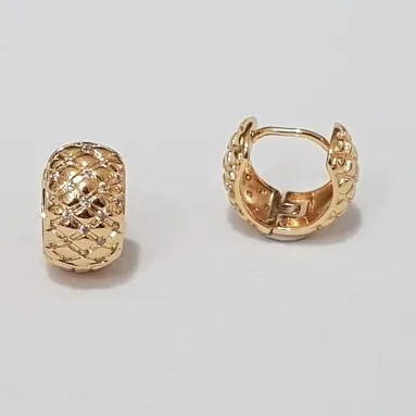 BRINCO ARGOLA ZIRCONIA TRANCADO 