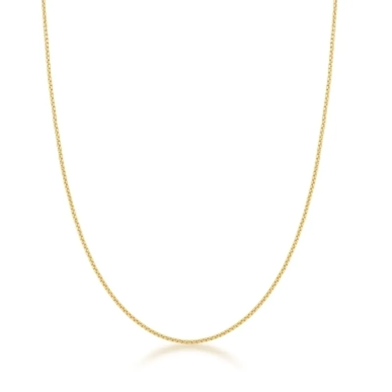 CORRENTE BAN. DOURADO LISO ELO CARTIER 4.7G 1.34MM