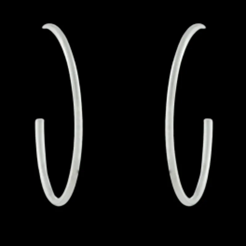 ARGOLA PRATA ABERTA 42MM